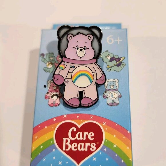 Loungefly Care Bears Astronaut Cheer Bear Outer Space Pin Blind Box NEW Opened - Picture 2 of 10